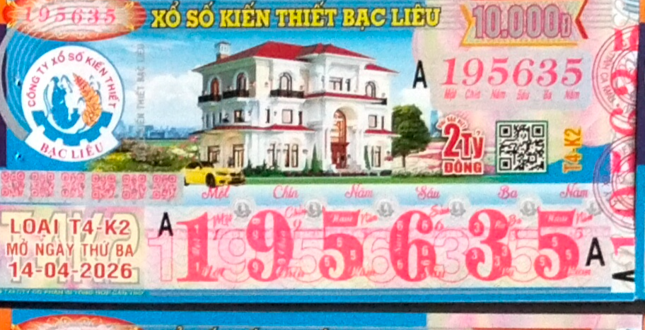 Bạc Liêu, 14/04/2026, 195635