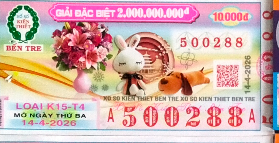 Bến Tre, 14/04/2026, 500288