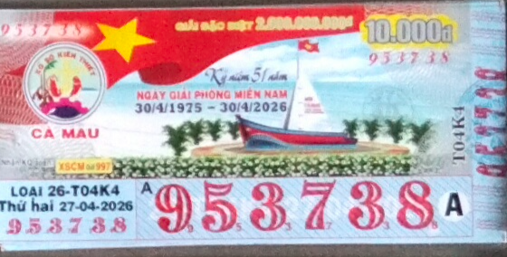 Cà Mau, 27/04/2026, 953738