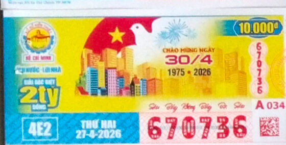 Tp. HCM, 27/04/2026, 670736