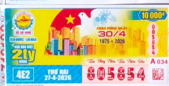 Tp. HCM, 27/04/2026, 805854